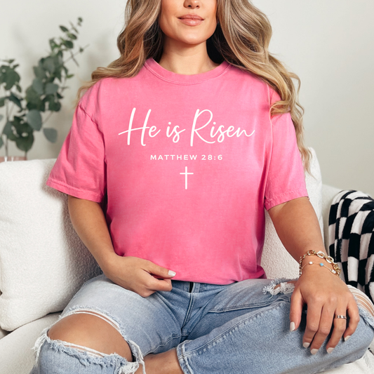 He Is Risen Graphic Tee