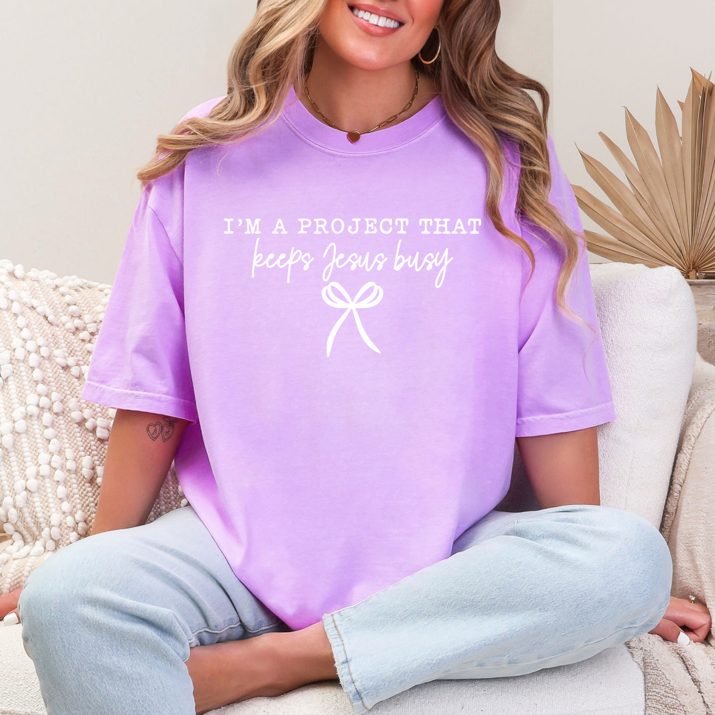 Keeps Jesus Busy Graphic Tee