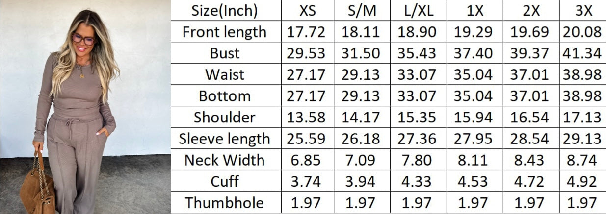 PREORDER: Sunday Ribbed Lounge Sets